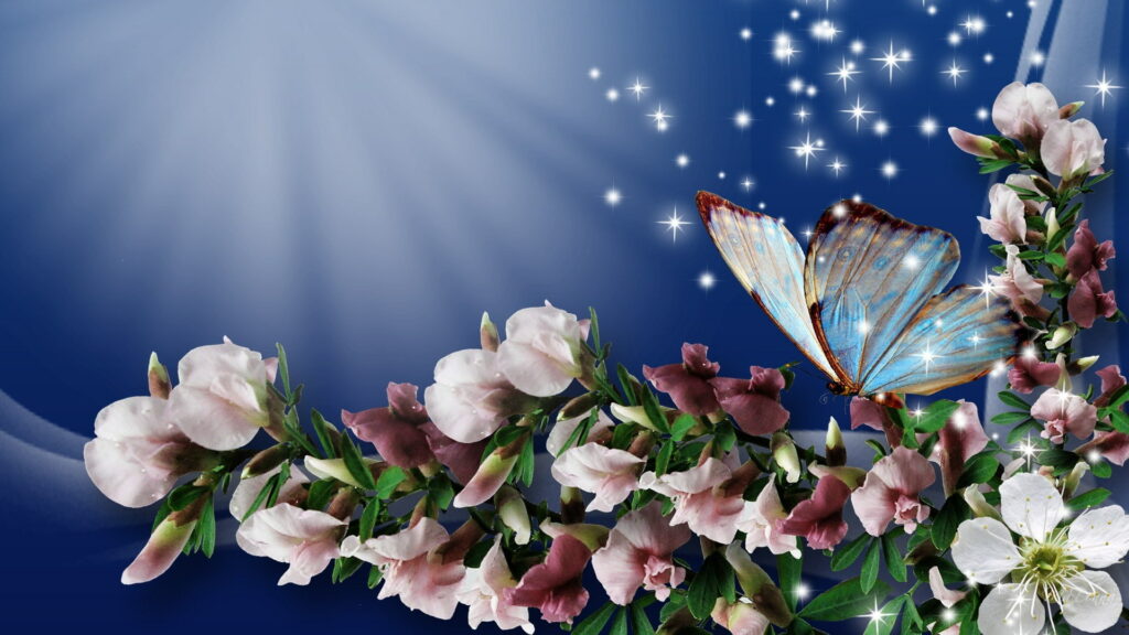 Blooming Splendor: A High Resolution Landscape of Spring's Beauty in Nature Wallpaper