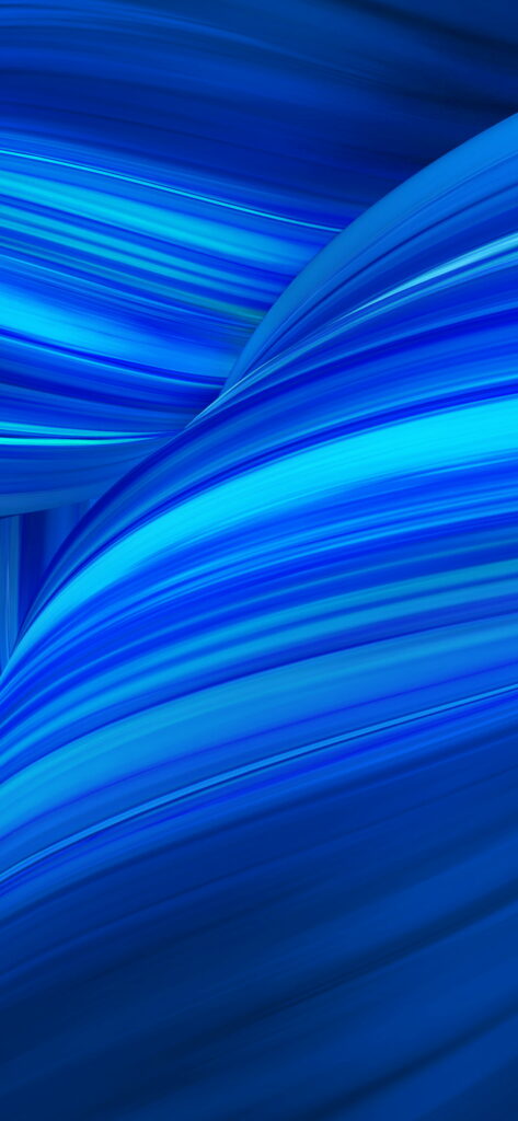 Dynamic Blue Abstract Lines HD Wallpaper for Oppo F9 Pro - Sleek & Modern Design Background Picture