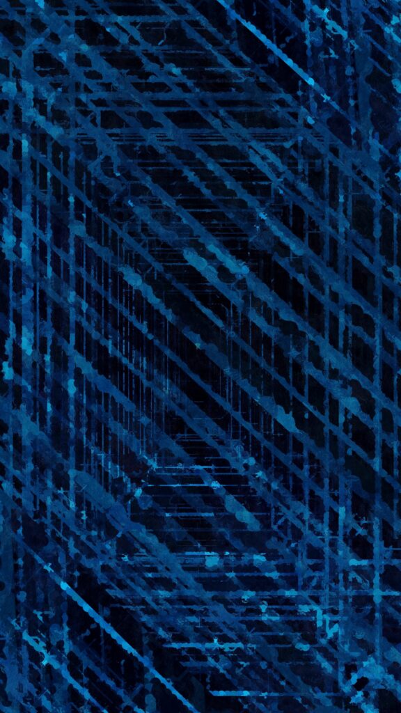 Dynamic Blue Abstract Wallpaper - Intersecting Lines & Complex Design