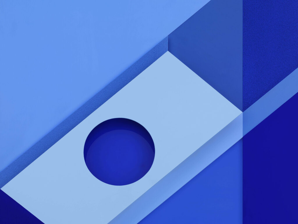 Mesmerizing Blue 3D Sculpture: Perfect Texture for High-Quality Material Wallpaper