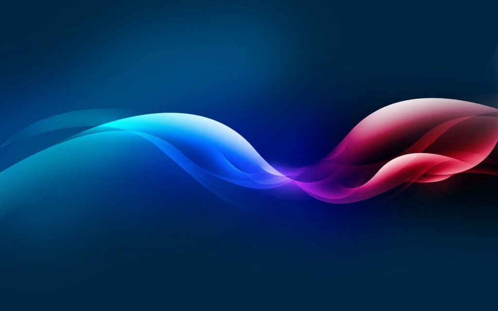 Fluid Blue & Pink Wave Wallpaper - 1920x1200 Widescreen Background