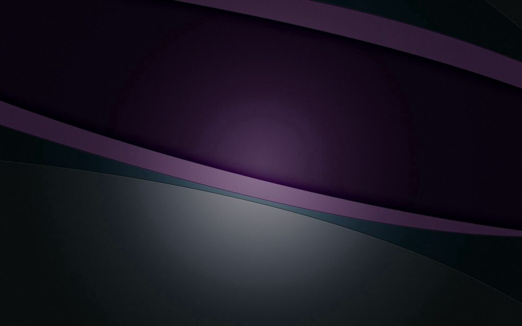 Sleek Blue & Purple Abstract Wallpaper - Fluid Lines & Depth