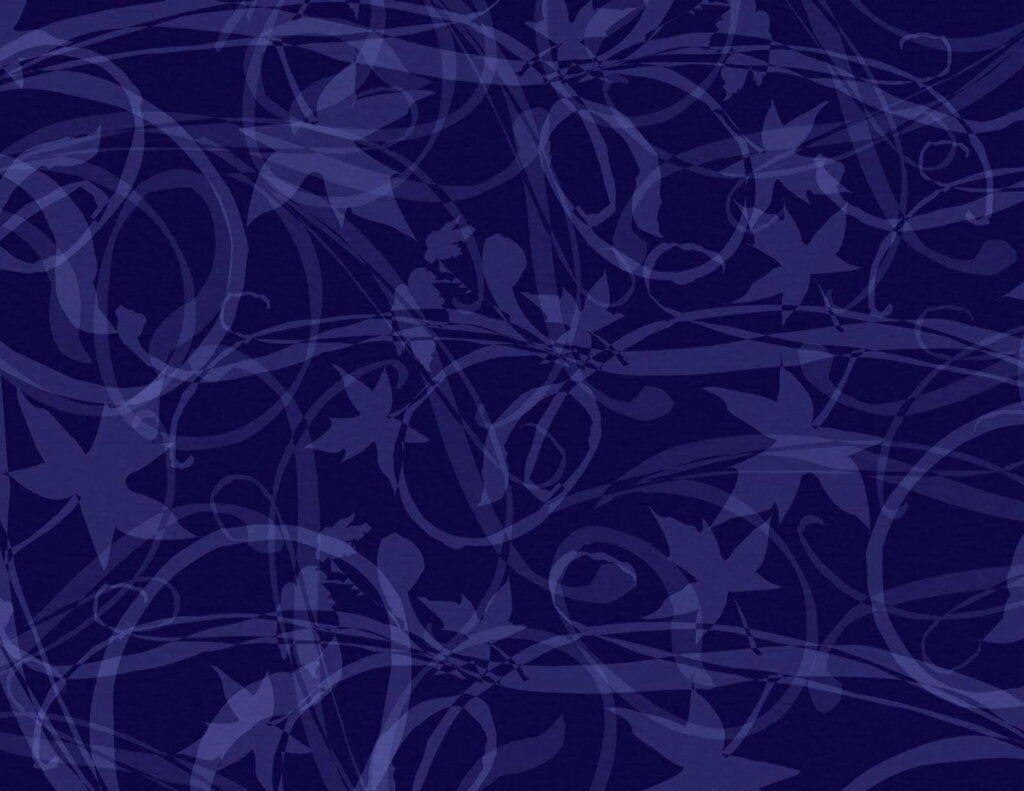 Aesthetic Blue Vines: Captivating Navy Swirls in HD Wallpaper
