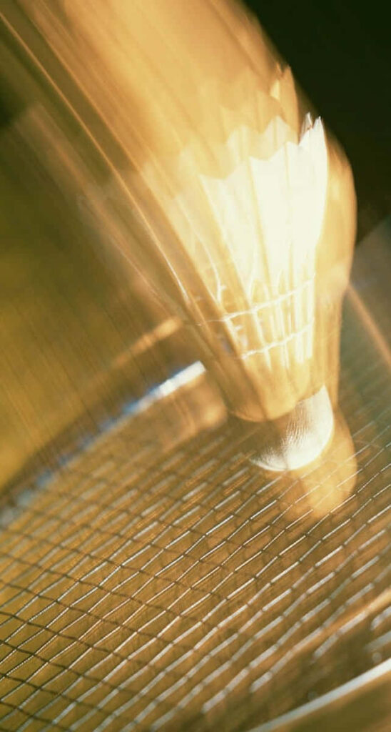 Effortlessly Elegant: Embracing the Artistry of badminton with a Vintage Twist Wallpaper