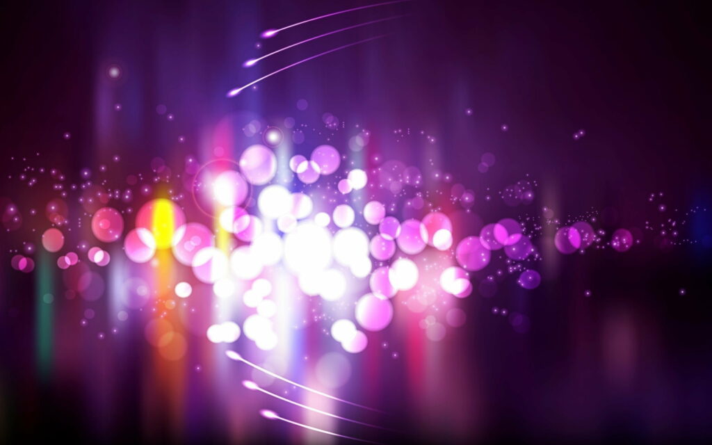 Whirling Cosmic Formation: Abstract Design in Blurred Spheres Wallpaper