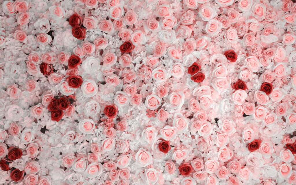 Blushing Petals: A Delicate Textured Floral Background Wallpaper