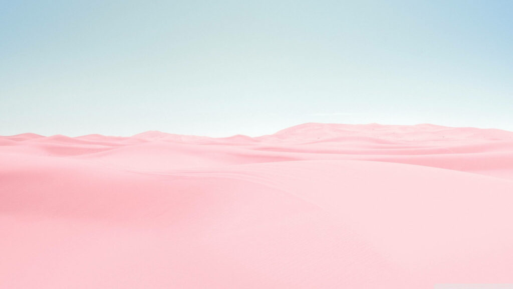 Pastel Paradise: Stunning High-Resolution Desert Wallpaper with Pink Sands