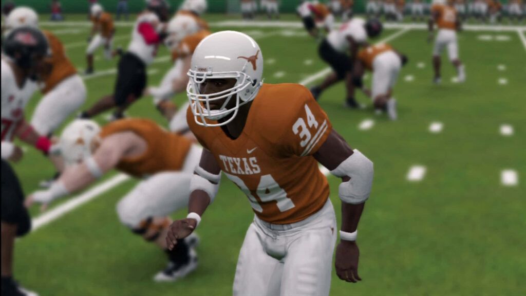 Bo Jackson Texas Longhorns Wallpaper - Game Day Action Background