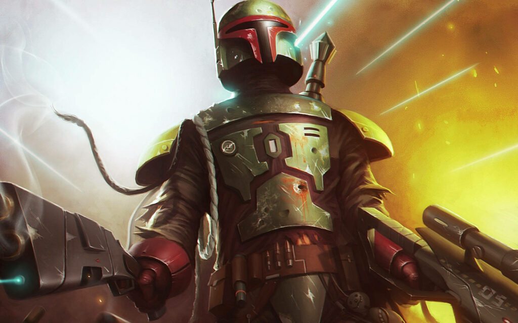 Boba Fett: Epic 4K Wallpaper of the Iconic Mandalorian Warrior
