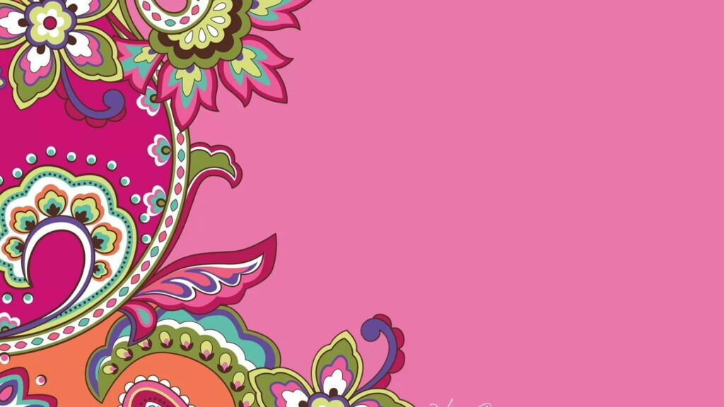 Pastel Bliss: Floral Boho Delight in High-Definition Wallpaper