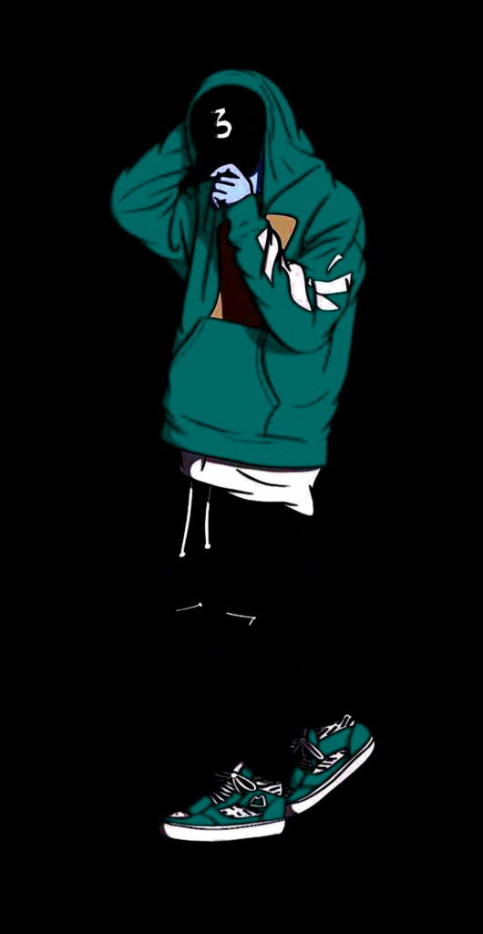 Boy with an Attitude: A High-Definition Phone Wallpaper Background Photo