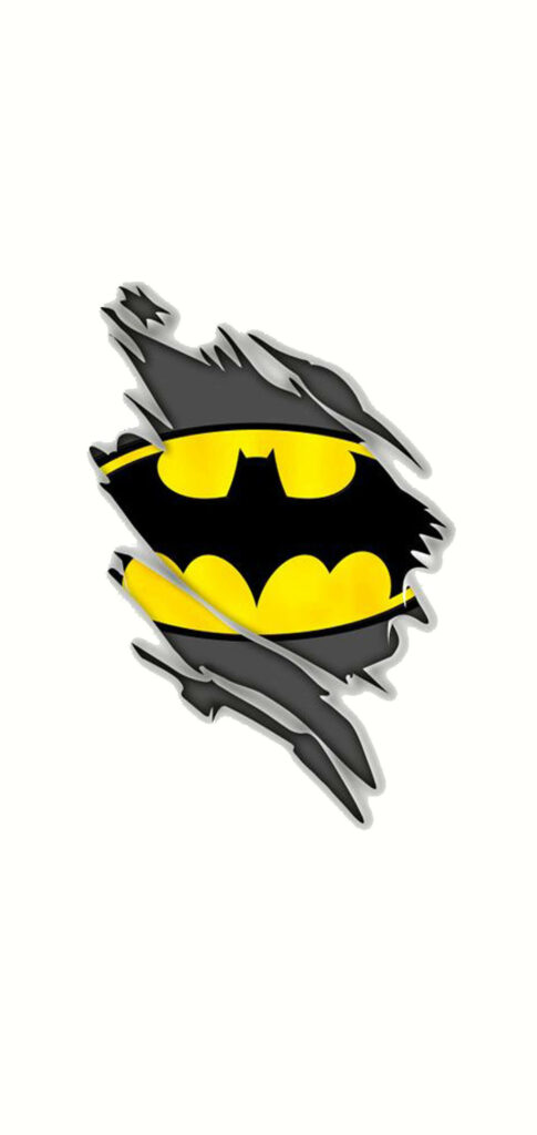 Bold Batman Logo Wallpaper for Samsung S20 FE - Edgy Design