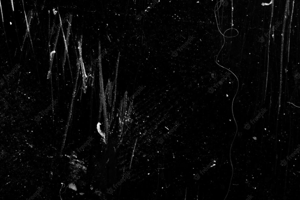 Bold Black Grunge Texture Wallpaper with Edgy Abstract Scratches