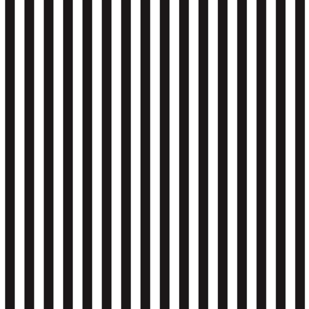 Bold Black & White Vertical Stripes Wallpaper - Classic Background