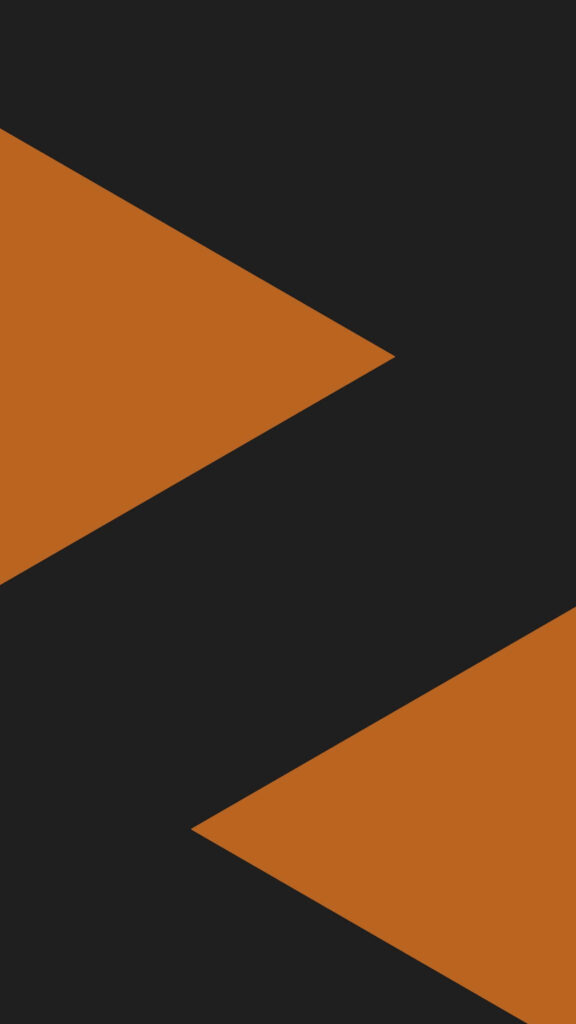 Bold Geometric Minimalist Wallpaper: Orange & Black Background Design