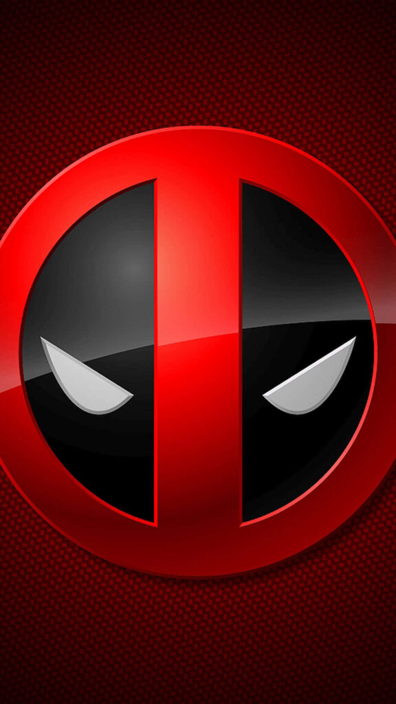 Bold Deadpool Logo Wallpaper for Samsung Galaxy S3 – Marvel Fans Unite!