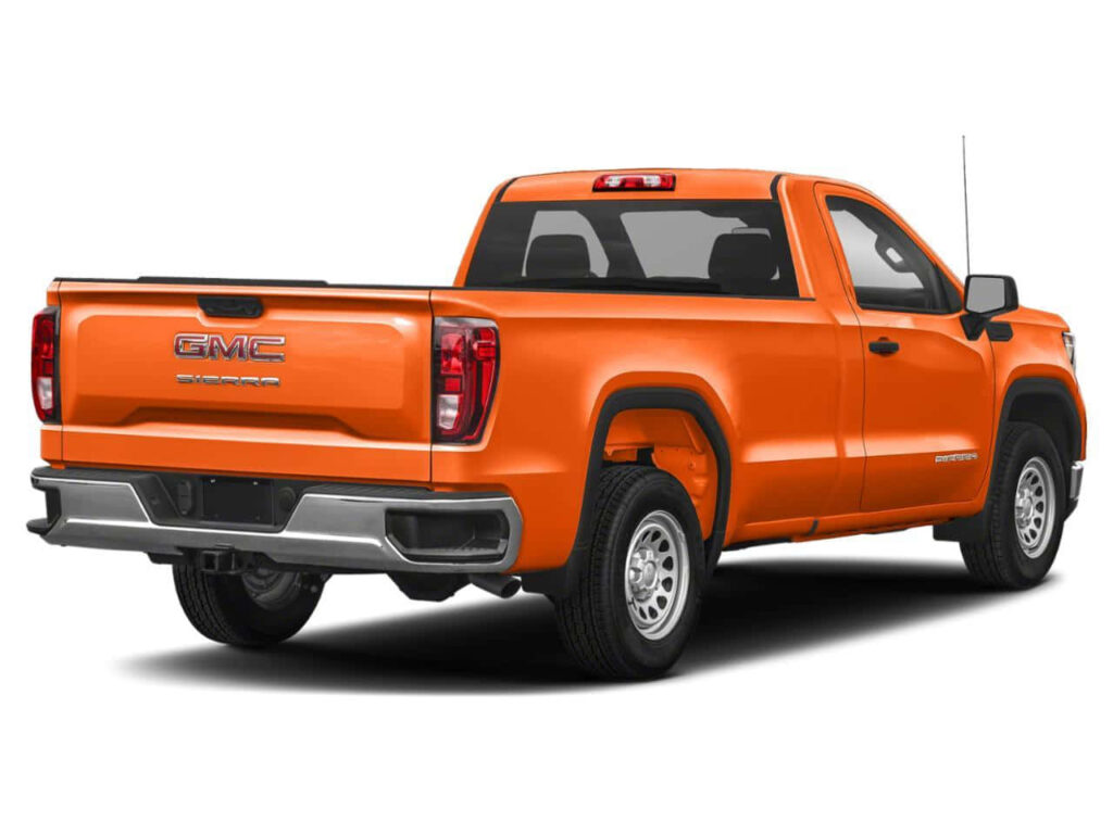 Vibrant GMC Sierra Wallpaper: Bold Off-Road Adventure Background