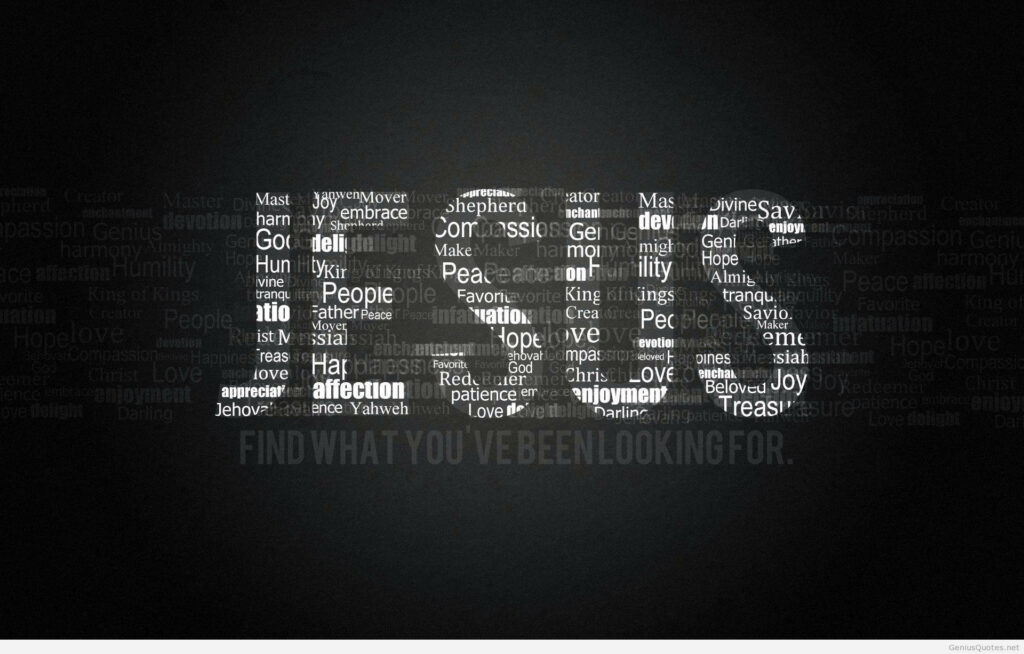 Bold JESUS Wallpaper: Inspiring Words of Hope & Encouragement
