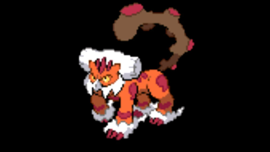 Bold Landorus Wallpaper: Legendary Ground & Flying Pokémon Art
