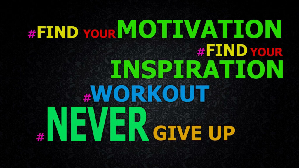 Bold Motivational Wallpaper: Find Your Inspiration & Never Give Up
