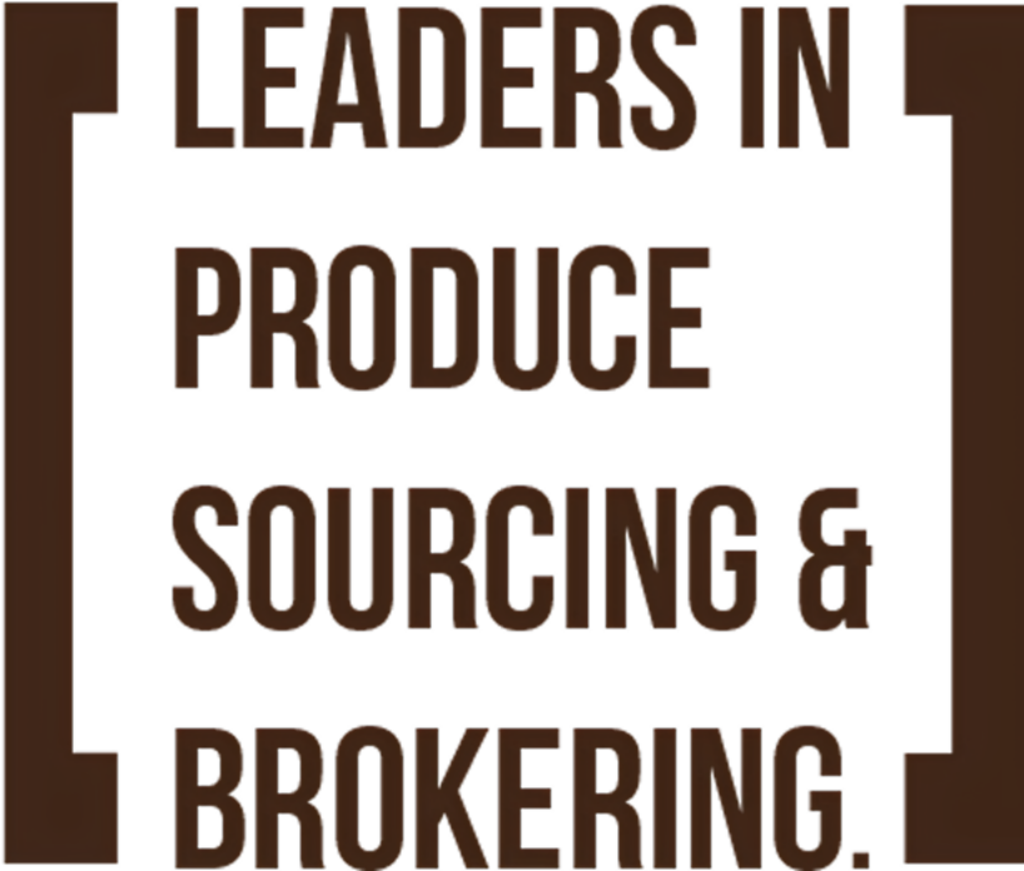 Bold Wallpaper Showcasing Expertise in Produce Sourcing & Brokering