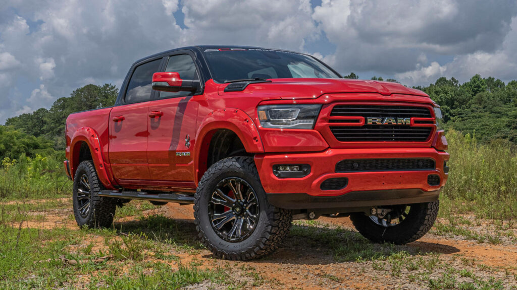 Stunning 2019 Ram Truck Wallpaper: Rugged Design in Nature