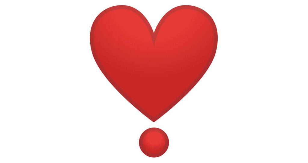 Bold Red Heart Wallpaper: Simple Love Symbol Background Design