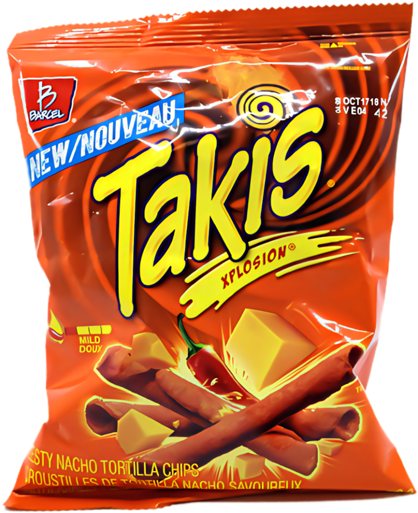Vibrant Takis Xplosion Wallpaper: Bold Orange Nacho Cheese Design
