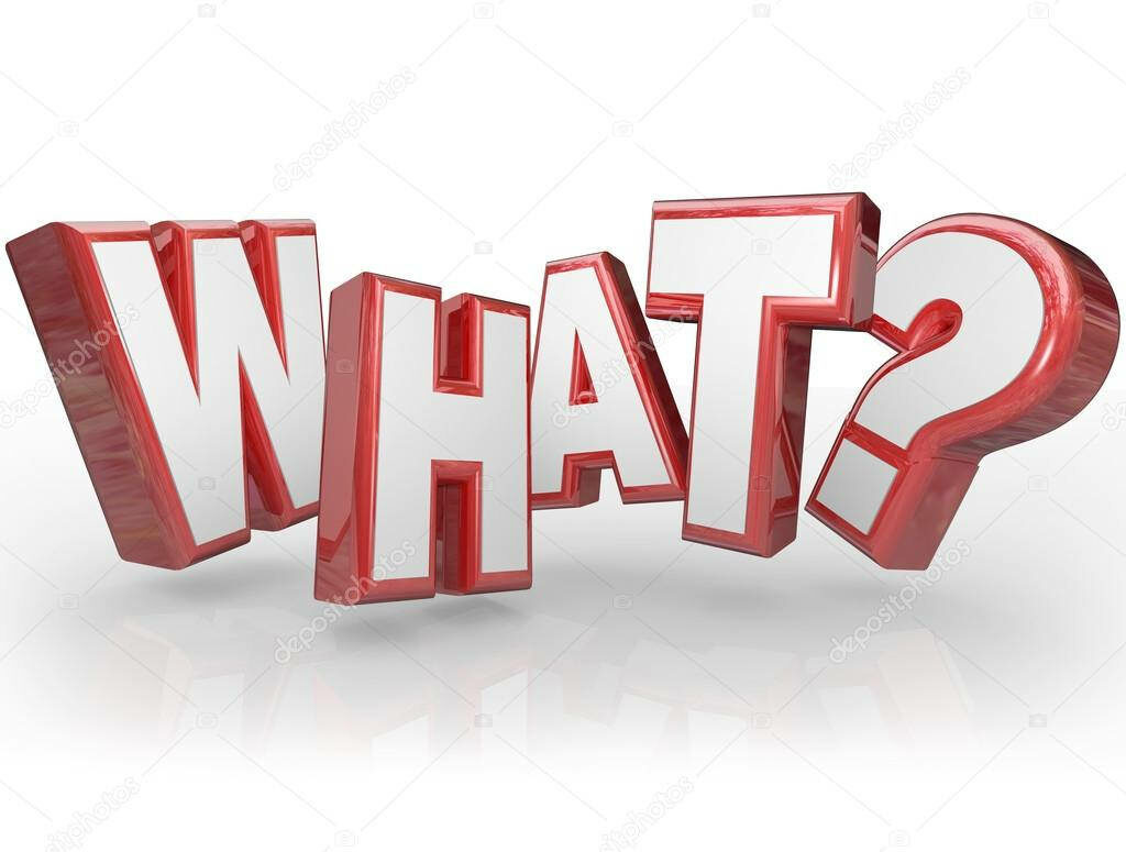 Bold Red & White 'WHAT?' Wallpaper: Dramatic Curiosity Design