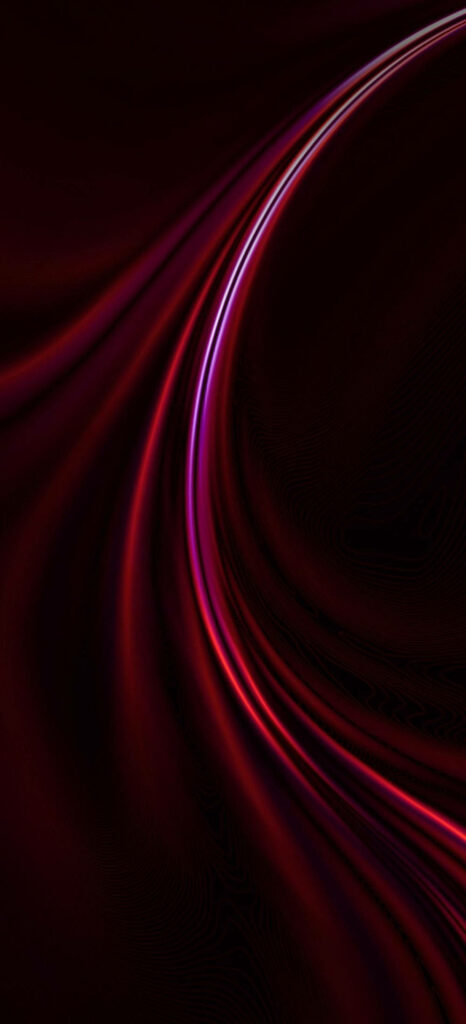 Blushing Black: Oneplus 9 Pro Red/Pink Lines Wallpaper