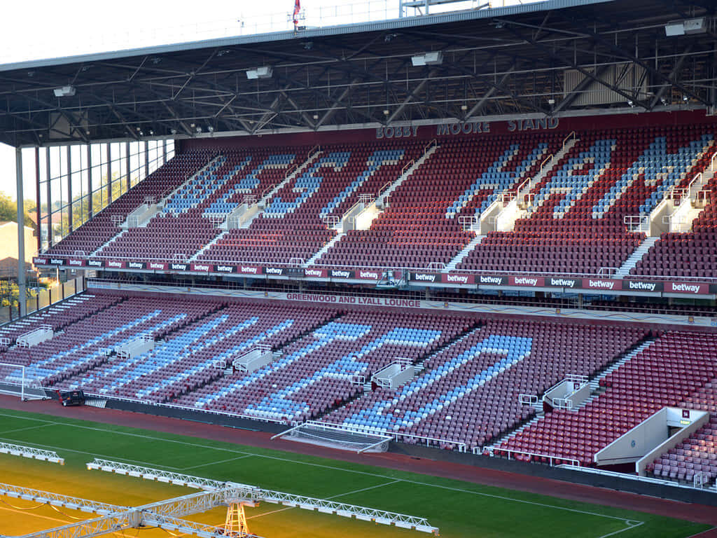 Boleyn Ground Stadium Wallpaper: Bobby Moore Stand & West Ham Seating
