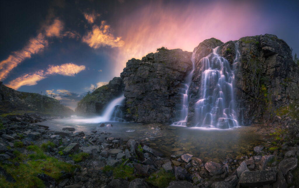Bonito's Majestic Waterfall: A Breathtaking Natural Beauty Wallpaper