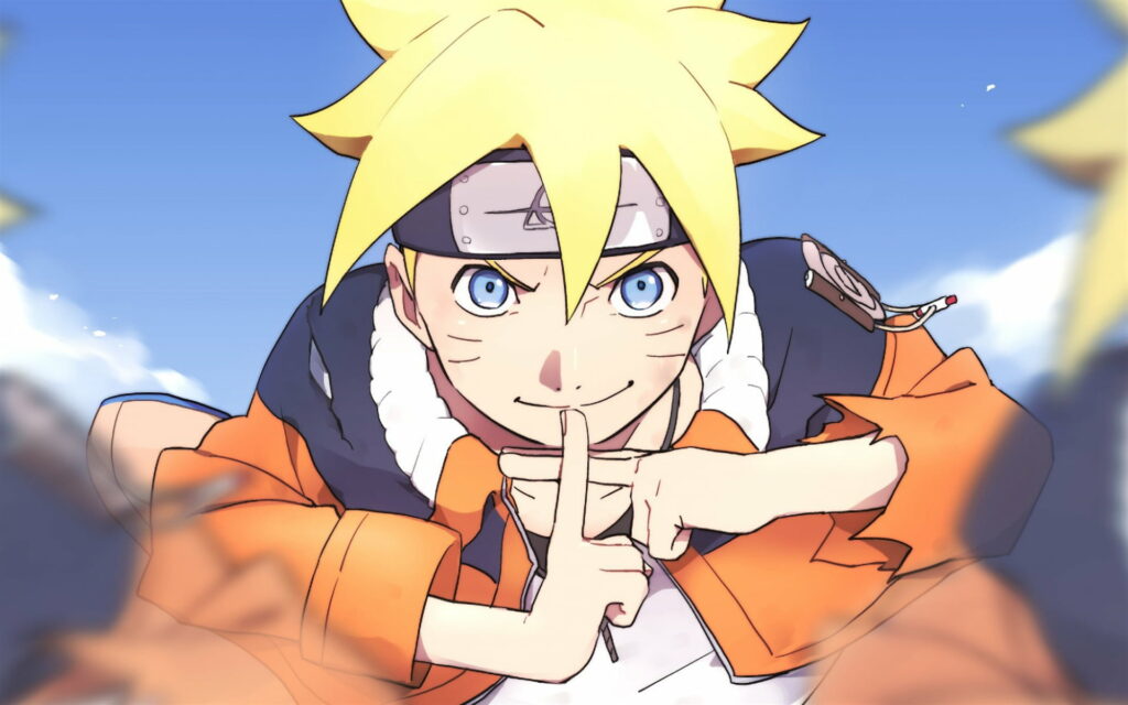 The Next Generation: Boruto Uzumaki Emerges as a Powerful Character in the Legendary Naruto Universe  Wallpaper