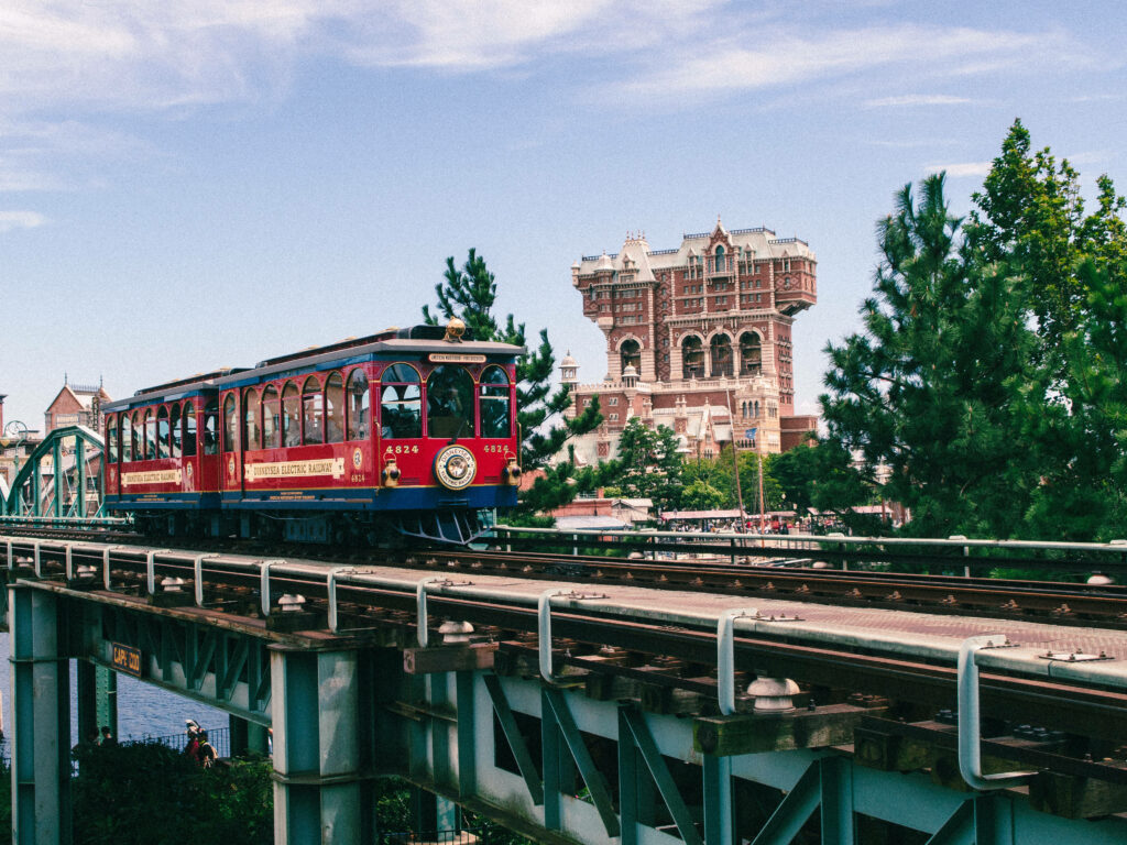 Colorful Voyage: Embarking on an Exciting Train Journey Wallpaper