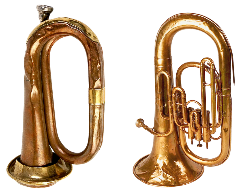Brass Instruments Comparison Wallpaper: Design & Tonal Qualities