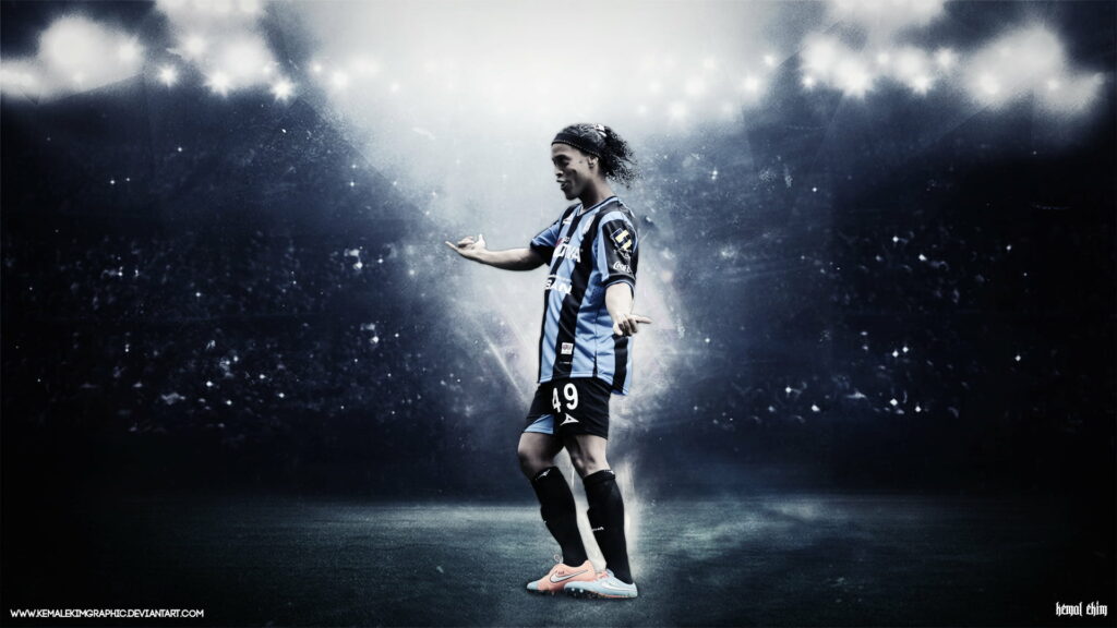 Brilliant Brazilian Magic: Spectacular Soccer Skills by Ronaldinho - HD Wallpaper Background