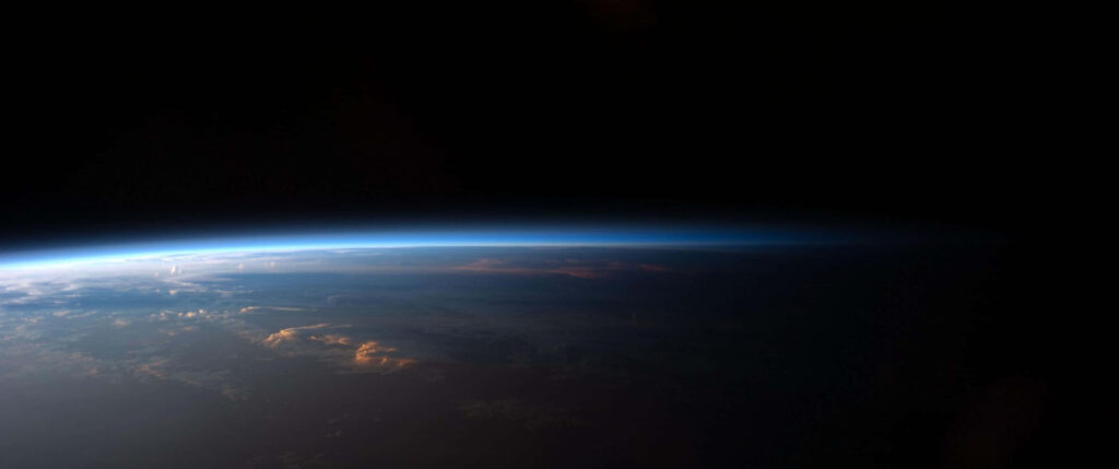 Stunning 3440x1440 Wallpaper of Earth’s Atmosphere from Space