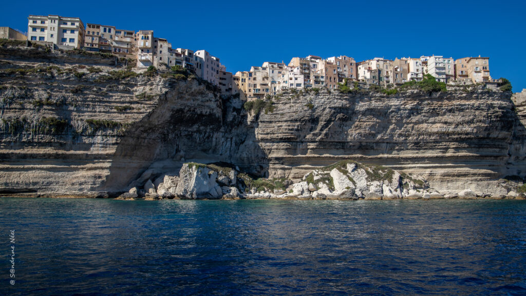 Stunning Bonifacio Coastal Cliffs Wallpaper Background
