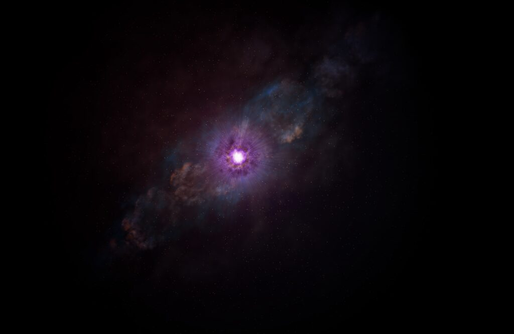 Stunning Cosmic Nebula Wallpaper: Vibrant Galaxy Background