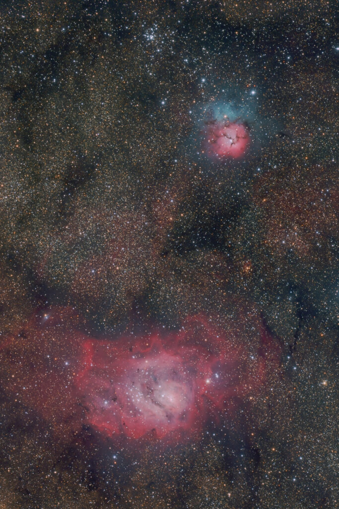 Vivid Cosmic Wallpaper: Stunning Nebulae & Galaxies in Space