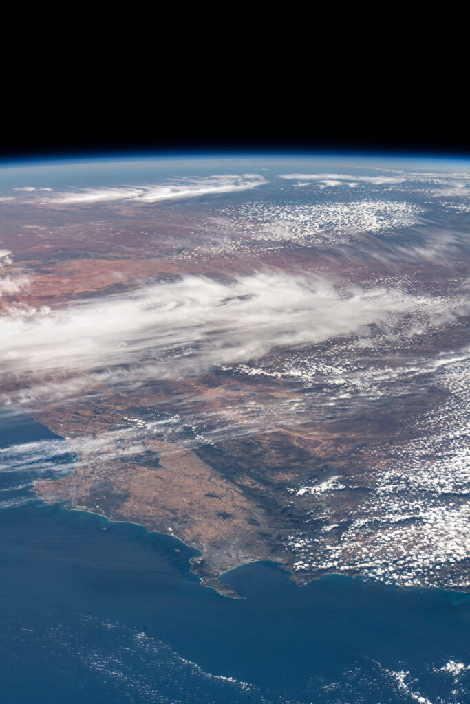 Breathtaking Space Wallpaper: Earth’s Stunning View with Detailed Landscape