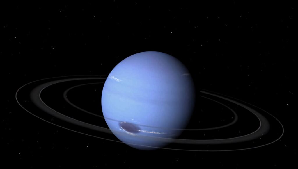 Breathtaking Neptune Wallpaper: Blue Hues & Mesmerizing Rings