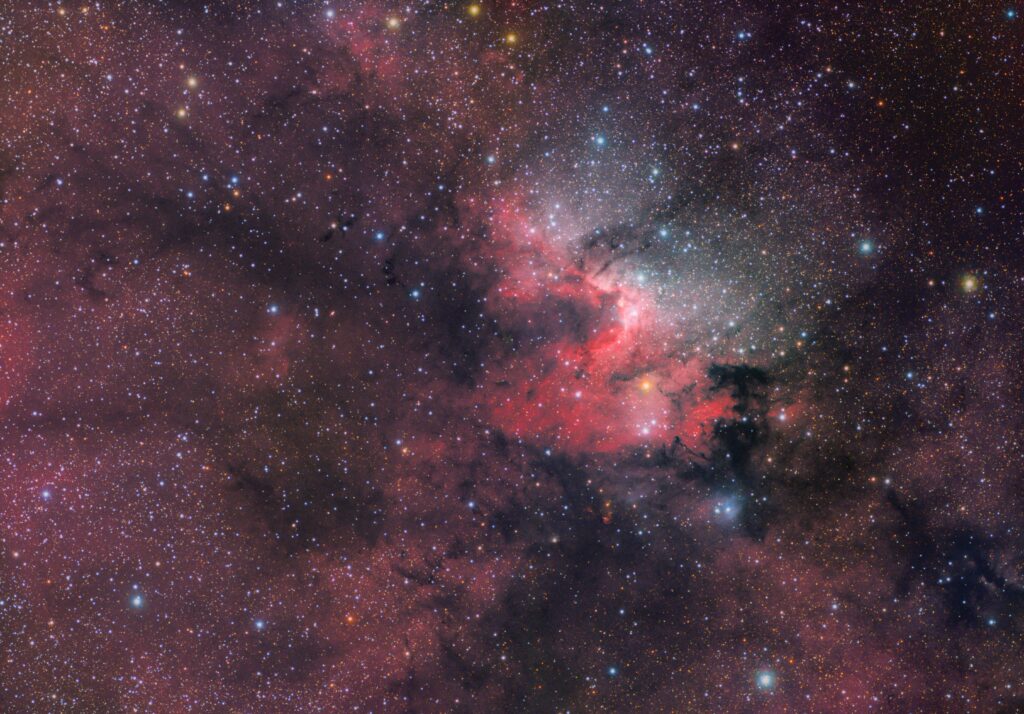 Breathtaking Pink Nebula Wallpaper - Awe-Inspiring Space Background