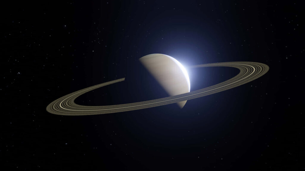 Breathtaking Saturn Wallpaper: Iconic Rings & Starry Night Sky