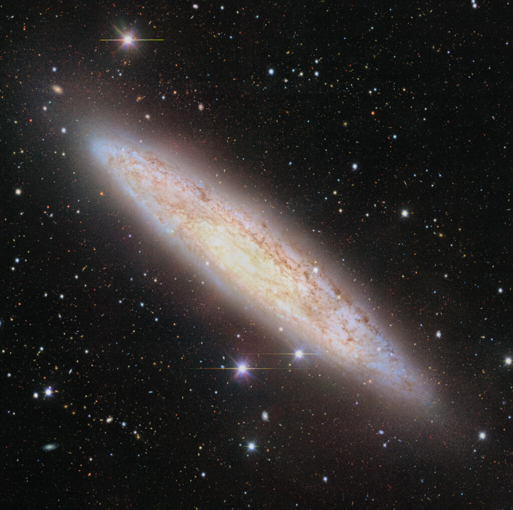 Breathtaking Sculptor Galaxy Wallpaper - Stunning Space Background