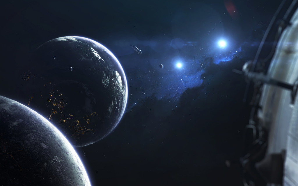 Breathtaking Planet Wallpaper: Space, Satellites & Cosmic Exploration
