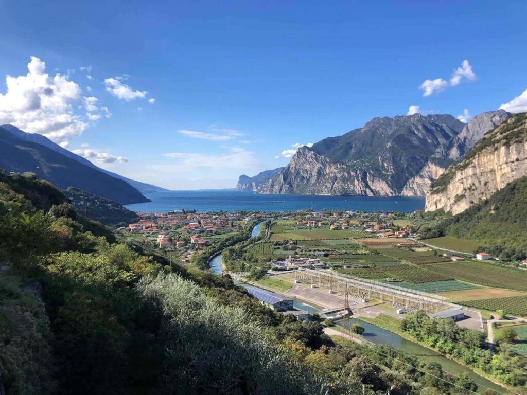 Breathtaking Torbole View: Lago di Garda Wallpaper Background