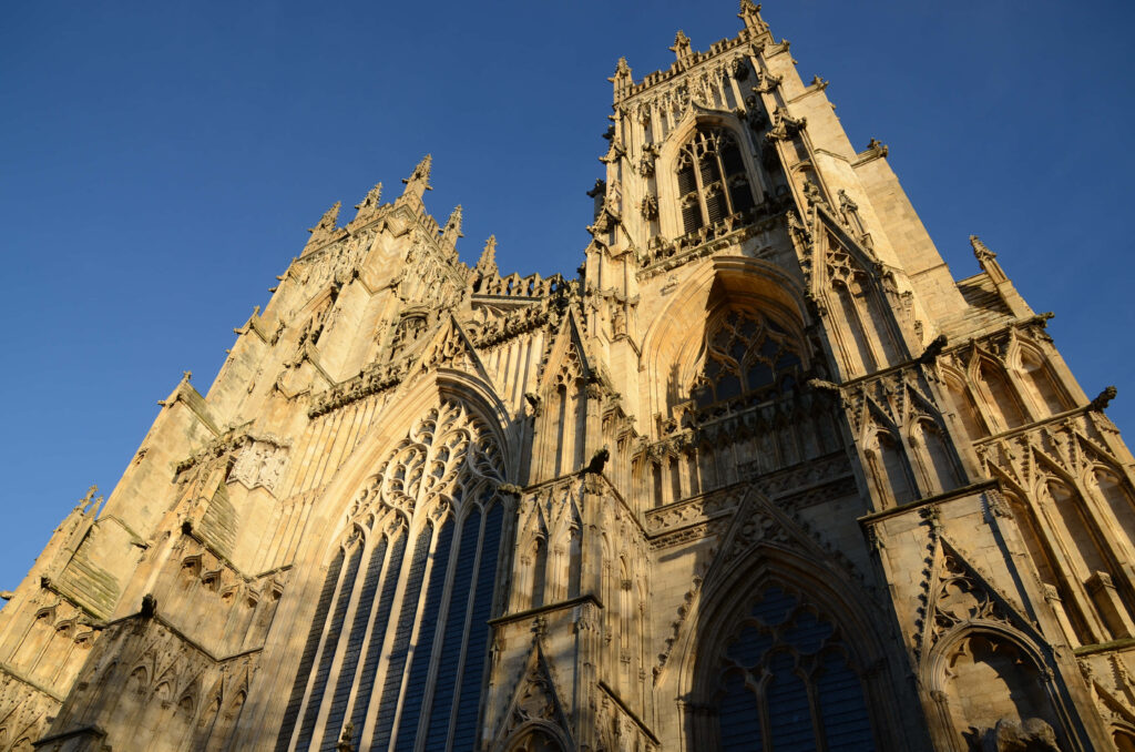 York Minster Cathedral Wallpaper: Stunning Gothic Architecture Background