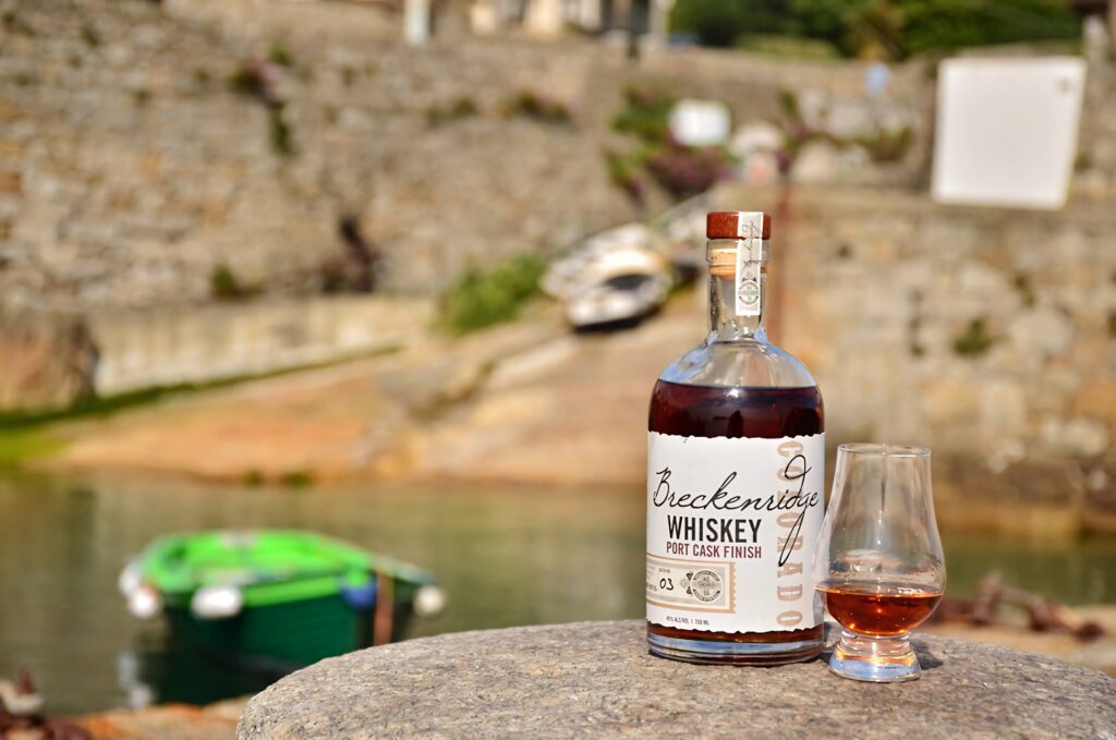 Breckenridge Distillery Port Cask Finish Whiskey wallpaper showcasing luxury craftsmanship