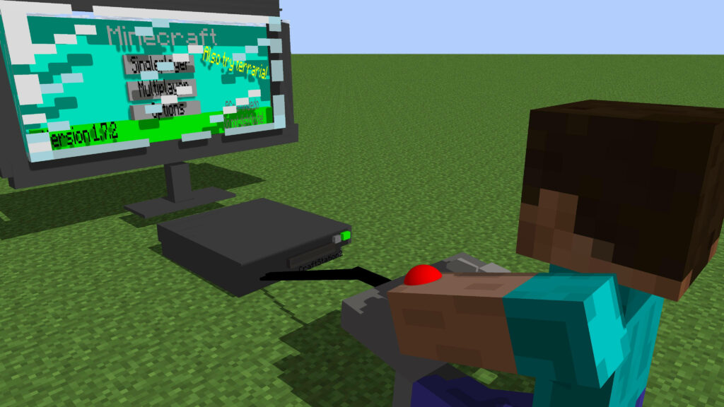 Immersive Gaming: 4k Minecraft Experience Wallpaper